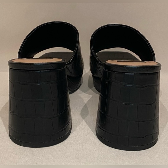 NEW Dolce Vita Women’s Marsha Platform Chunky Heel Slide Sandal Size 9 - Picture 6 of 11